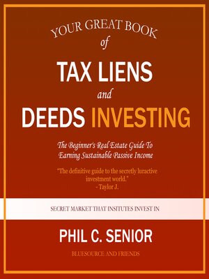 cover image of Your Great Book of Tax Liens and Deeds Investing